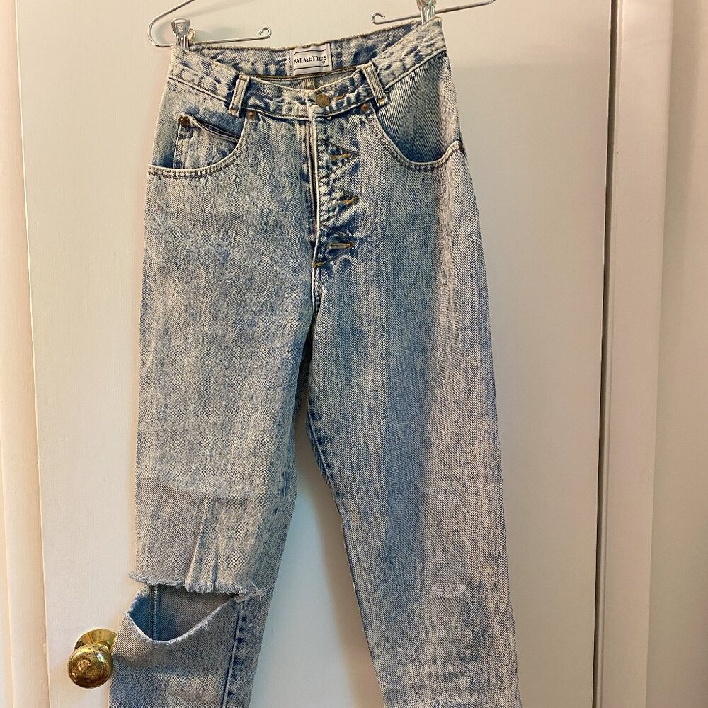 Palmetto's 80s acid washed Jeans